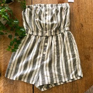 NWOT Urban Outfitters Strapless Romper